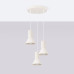 Pendant lamp SOLLUX SL.1871 ESTRIA BEIGE 3 x E14 Pendant lamp SOLLUX SL.1871 ESTRIA BEIGE 3 x E14