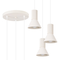 Pendant lamp SOLLUX SL.1871 ESTRIA BEIGE 3 x E14 Pendant lamp SOLLUX SL.1871 ESTRIA BEIGE 3 x E14
