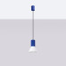 Pendant lamp SOLLUX SL.1874 ESTRIA WHITE / ULTRAMARINE 1 x E14