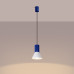 Pendant lamp SOLLUX SL.1874 ESTRIA WHITE / ULTRAMARINE 1 x E14