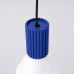 Pendant lamp SOLLUX SL.1874 ESTRIA WHITE / ULTRAMARINE 1 x E14
