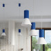Pendant lamp SOLLUX SL.1875 ESTRIA 3P WHITE / ULTRAMARINE 3 x E14