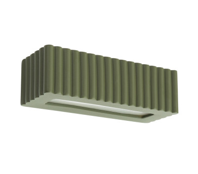 Аплик SOLLUX SL.1888 RIGATA OLIVE GREEN 1 x E27 Аплик SOLLUX SL.1888 RIGATA OLIVE GREEN 1 x E27