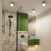 Wall lamp SOLLUX SL.1894 ZORI OLIVE GREEN 1 x G9 IP44 Wall lamp SOLLUX SL.1894 ZORI OLIVE GREEN 1 x G9 IP44