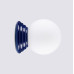 Wall lamp SOLLUX SL.1896 ZORI BLUE 1 x G9 IP44