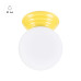 Плафон SOLLUX SL.1898 ZORI YELLOW 1 x G9 IP44
