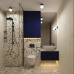 Ceiling lamp SOLLUX SL.1902 ZORI BLUE 1 x G9 IP44