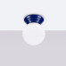 Ceiling lamp SOLLUX SL.1902 ZORI BLUE 1 x G9 IP44