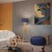 Лампион SOLLUX SL.1906 NATT DARK BLUE / NATURAL WOOD 1 x E27 Лампион SOLLUX SL.1906 NATT DARK BLUE / NATURAL WOOD 1 x E27