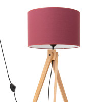 Лампион SOLLUX SL.1907 NATT BURGUNDY / NATURAL WOOD 1 x E27 Лампион SOLLUX SL.1907 NATT BURGUNDY / NATURAL WOOD 1 x E27