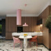 Pendant SOLLUX SL.2054 BILO PINK 1 x E27