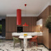 Pendant SOLLUX SL.2057 BILO RED 1 x E27