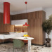 Pendant SOLLUX SL.2057 BILO RED 1 x E27