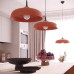 Pendant lamp SOLLUX SL.2062 GINA RED OCHRE 1 x E27
