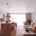 Pendant lamp SOLLUX SL.2062 GINA RED OCHRE 1 x E27