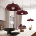 Pendant lamp SOLLUX SL.2063 GINA BURGUNDY 1 x E27