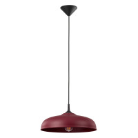 Pendant lamp SOLLUX SL.2063 GINA BURGUNDY 1 x E27