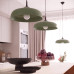 Pendant lamp SOLLUX SL.2065 GINA OLIVE GREEN 1 x E27