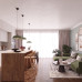 Pendant lamp SOLLUX SL.2065 GINA OLIVE GREEN 1 x E27