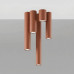 Ceiling lamp SOLLUX SL.2068 LAGOS 10 RED OCHRE 1 x GU10 Ceiling lamp SOLLUX SL.2068 LAGOS 10 RED OCHRE 1 x GU10