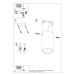 Ceiling lamp SOLLUX SL.2068 LAGOS 10 RED OCHRE 1 x GU10 Ceiling lamp SOLLUX SL.2068 LAGOS 10 RED OCHRE 1 x GU10