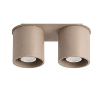 Ceiling lamp SOLLUX SL.2091 ORBIS TAUPE 2 x GU10 Ceiling lamp SOLLUX SL.2091 ORBIS TAUPE 2 x GU10