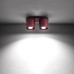 Ceiling lamp SOLLUX SL.2097 ORBIS BURGUNDY 2 x GU10