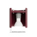 Ceiling lamp SOLLUX SL.2097 ORBIS BURGUNDY 2 x GU10