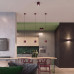 Ceiling lamp SOLLUX SL.2097 ORBIS BURGUNDY 2 x GU10
