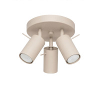 Ceiling lamp SOLLUX SL.2156 RING TAUPE 3 x GU10 Ceiling lamp SOLLUX SL.2156 RING TAUPE 3 x GU10