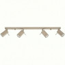 Ceiling lamp SOLLUX SL.2157 RING TAUPE 4 x GU10