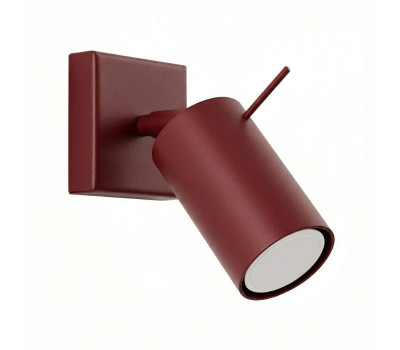 Спот SOLLUX SL.2159 RING BURGUNDY 1 x GU10 Спот SOLLUX SL.2159 RING BURGUNDY 1 x GU10