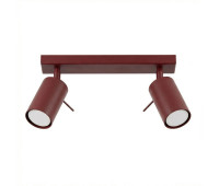 Spot lamp SOLLUX SL.2160 RING 2 BURGUNDY 2 x GU10