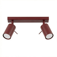 Спот SOLLUX SL.2160 RING 2 BURGUNDY 2 x GU10