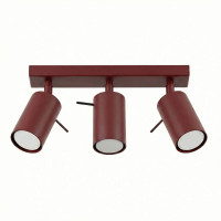 Спот SOLLUX SL.2161 RING BURGUNDY 3 x GU10