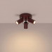 Спот SOLLUX SL.2162 RING BURGUNDY 3 x GU10