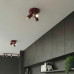 Спот SOLLUX SL.2162 RING BURGUNDY 3 x GU10
