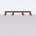 Спот SOLLUX SL.2163 RING BURGUNDY 4 x GU10