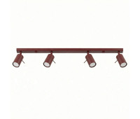 Spot lamp SOLLUX SL.2163 RING BURGUNDY 4 x GU10