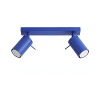 Spot lamp SOLLUX SL.2166 RING ULTRAMARINE 2 x GU10