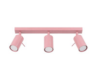 Spot lamp SOLLUX SL.2173 RING PINK 3 x GU10