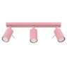 Spot lamp SOLLUX SL.2173 RING PINK 3 x GU10