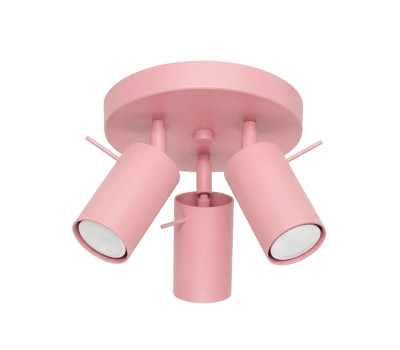 Spot lamp SOLLUX SL.2174 RING PINK 3 x GU10 Spot lamp SOLLUX SL.2174 RING PINK 3 x GU10