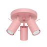 Spot lamp SOLLUX SL.2174 RING PINK 3 x GU10