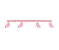 Spot lamp SOLLUX SL.2175 RING PINK 4 x GU10