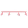 Spot lamp SOLLUX SL.2175 RING PINK 4 x GU10