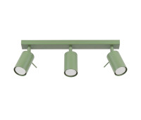 Spot lamp SOLLUX SL.2179 RING SAGE GREEN 3 x GU10