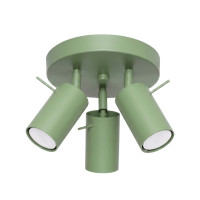 Spot lamp SOLLUX SL.2180 RING SAGE GREEN 3 x GU10 Spot lamp SOLLUX SL.2180 RING SAGE GREEN 3 x GU10