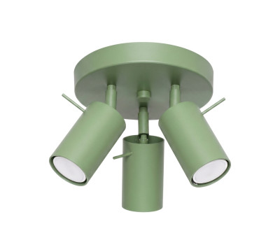 Спот SOLLUX SL.2180 RING SAGE GREEN 3 x GU10 Спот SOLLUX SL.2180 RING SAGE GREEN 3 x GU10