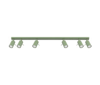Spot lamp SOLLUX SL.2182 RING SAGE GREEN 6 x GU10